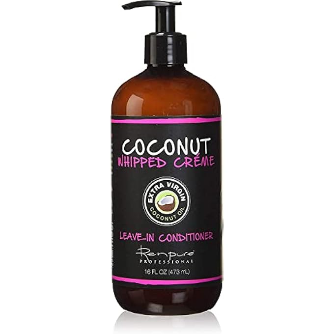 Renpure COCONUT WHIPPED CREME LEAVE-IN CONDITIONER, BASIC, FRAGRANCE, 16 FL OZ - Image 1